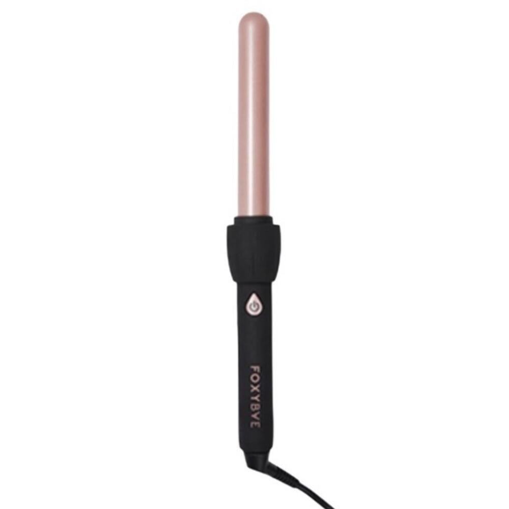 FoxyBae Rose Gold & Black 25mm Curling Wand BRAND NEW in BOX!!